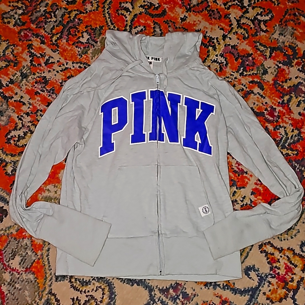 Mint Pink Zip Up Hoodie!!!
